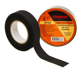 Тканевая лента на ПЭТ основе VINTANET CT23, 19 мм, 15 м CT231915 