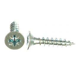 Потайной универсальный шуруп Метизный двор 6,0x30, оцинкованный, 200 шт. 4690441022929 