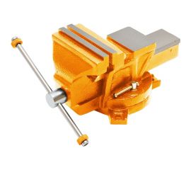 Слесарные поворотные тиски Калибр ТПСН-125 00000062592 