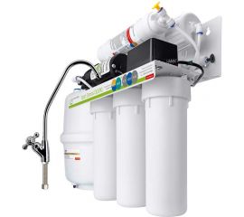 Система обратного осмоса с повышающим насосом и минерализацией Prio Новая вода OU 590 