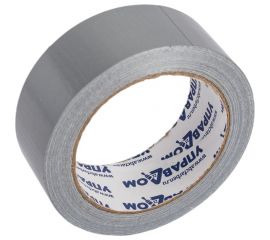 Армированная влагостойкая клейкая лента на тканевой основе УправДом металлик, 38 мм х 25 м 4100015948 