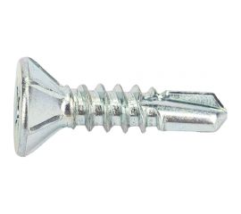 Саморезы Стройбат для монтажа окон с буром 3,9x16 белый цинк 300 шт. 275410 