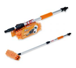 Швабра Airline с насадкой для шланга, щеткой 20см и телескопической ручкой 70-100 см AB-H-04 