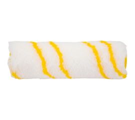 Сменный полиакриловый ролик FIT белый с желтой полосой ""миди"", диаметр 30/54 мм, ворс 12 мм, 150 мм 02624 