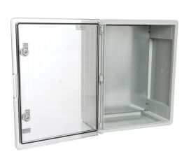 Пластиковый влагозащищенный щит Plastim с монтажной панелью, IP65 прозрачная дверца PP3017 