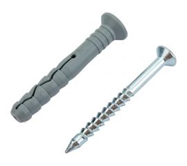 Дюбель-гвоздь Невский Крепеж 6x40, пот. манжета, полипропилен, 50 шт. 812710 