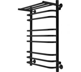 Полотенцесушитель INDIGO Brace с полкой (н.р.1") 80/50 м/о 60 боковое подключение справа LBCW80-50PBRR-б/п-60 