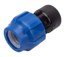 Компрессионная соединительная муфта VALFEX ПНД, с внутренней резьбой, 20x1/2"" 121001220012 