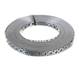 Монтажная лента ЭРА перфорированная, прямая, LP 12 х 0,55, 25 м Б0047417 