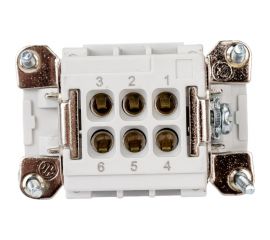 Гнездо Emas 6 полюсов, 16А EB006CP00 