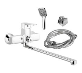 Смеситель для ванны MELODIA Rock картридж 35 мм, длинный излив 300 мм MDV35241 69714 