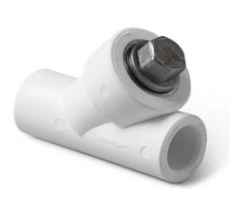 Сетчатый фильтр VALFEX PP-R белый, 32х45° 10141032 036-0618 