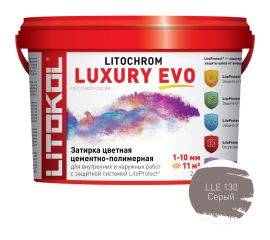 Затирочная смесь LITOKOL LITOCHROM LUXURY EVO LLE 130 серый 2 кг 500340002 