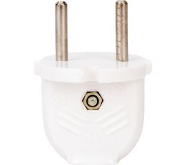 Электровилка ООО Ливны-Электро В6-001 разборная плоская с/ш, белая В 6144с 