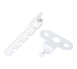 Ограничитель открывания окна Невский Крепеж гребенка, пластик, с отв. частью, 1 шт. 826228 