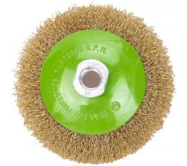 Щетка проволочная конусная 115 мм для УШМ Дело Техники 274315 