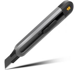 Технический нож DELI Home Series Black HT4018 104616 