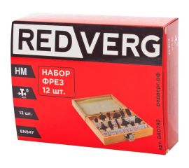 Набор фрез 6 мм (12 шт) (840782) REDVERG 6677482 