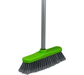 Щетка для сухой уборки пола In`loran ручка 110 см, салатовый M-100SL 