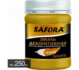 Эмаль перламутровая SAFORA золото ЭМ102/1 