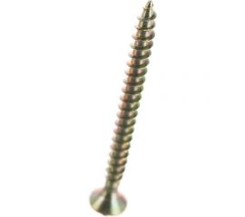 Потайной универсальный шуруп Метизный двор 3,5x40, желтый, 500 шт. 4607159063199 