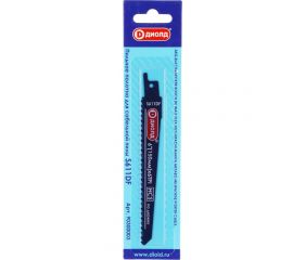 Полотно пильное по дереву S611DF 150 мм, 1.2 мм, HCS, 6 TPI для сабельной пилы ДИОЛД 90300003 