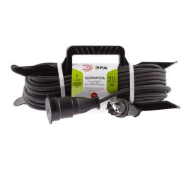 Силовой удлинитель ЭРА UFx-1e-3x1,5-20m-IP44 KG на рамке с/з 1 розетка 20 м КГ 3х1,5 Б0050868 