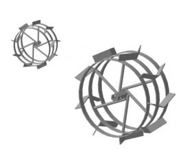 Грунтозацеп вал S24 380х180 мм, втулка 82 мм, 3 обода FORZA 01.01.31.29 ГМБ.S24 380.180 