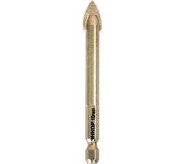 Сверло для стекла и керамики (10 мм; 1/4"") Энкор 9612 