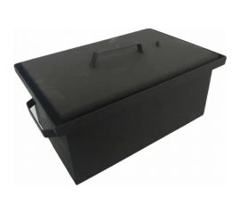 Коптильня с гидрозатвором Петромаш сталь 3 мм, двухъярусная с поддоном, 40x25x20 см 60498 