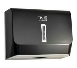 Диспенсер бумажных полотенец Puff черный, ABS-пластик 5130Bl 1402.004 
