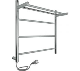 Полотенцесушитель INDIGO Line с полкой (electro) 50/50 (скрытый монтаж, универсальное подключение R/L, полированный) LСLE50-50PR 