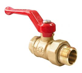 Шаровой кран для воды VALFEX OPTIMA латунный 3/4"" ВР/НР рычаг, американка, 11Б27фт1М VF.225.L0R1.034.Bir 
