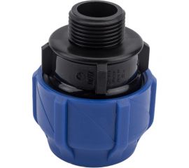 Компрессионная соединительная муфта VALFEX ПНД, с наружной резьбой, 32x3/4"" 121001132034 