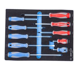 Набор отверток (ложемент, 10 предметов) KING TONY 9-31110MRV 