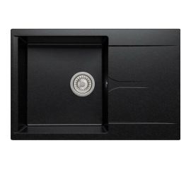 Кухонная мойка Polygran GALS-760 (№16 Черный) 290587 