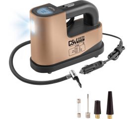Цифровой компрессор с автостопом DSV 35 л/мин, LED фонарь, сумка 227000 