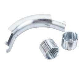 Направляющая Rehau 90 градусов, для PEX труб d16, оцинкованная сталь, с фиксирующими кольцами 138881 