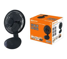 Настольный вентилятор TDM ВС-01 ""Тайфун"" D15 см, 15 Вт, 230 В, черный, SQ2701-0003 