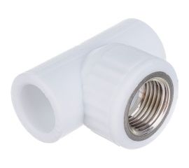 Комбинированный тройник VALFEX PP-R белый, 20х1/2 дюйма ВР 10127020 127-0515 