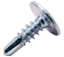 Саморез с прессшайбой Daxmer пшс 4,2x13 800 шт., цинк, усиленный, сверло 417895 