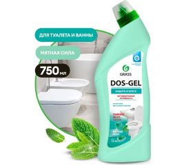 Универсальный чистящий гель Grass DOS GEL Мятная сила флакон 750 мл 125679 