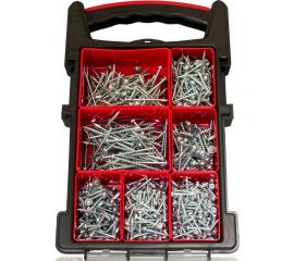 Набор саморезов в систейнере WOODWORK 850 штук PHA-SK 