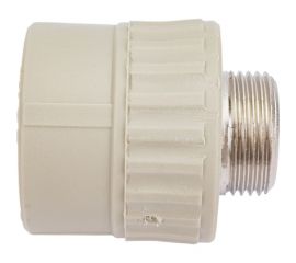 Муфта комбинированная с наружной резьбой VALFEX PP-R серая, 32 мм х3/4"" 10130132Г 127-0363 