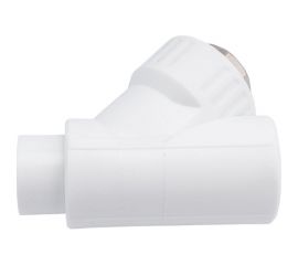 Сетчатый фильтр VALFEX PP-R белый, 32х45°, вн/нр пайка 10142032 036-0621 