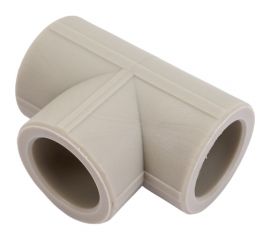 Тройник VALFEX PP-R серый, 25 мм 10111025Г 127-0442 