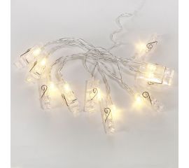 Светодиодная гирлянда NEON-NIGHT Прищепки 10LED, 1.5м 2хАА 304-005 