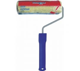 Валик Управдом полиакрил, зеленый, 240x58 мм, с ручкой, бюгель 8 мм 022272 4100003171 