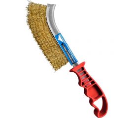 Щетка по металлу vertextools с пластиковой ручкой 1212-01 