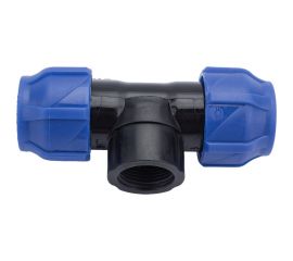 Компрессионный переходной тройник VALFEX ПНД, с внутренней резьбой, 25-3/4""-25 1210012503425 